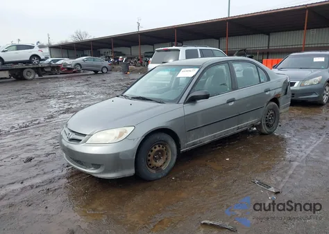 2005 Honda Civic Vp z USA, uszkodzony, nr VIN 2HGES163X5H623136